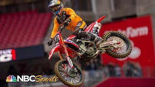 Supercross Round 2 at Glendale  EXTENDED HIGHLIGHTS  11219  NBC Sports [upl. by Findley647]