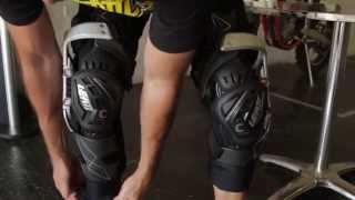 Leatt CFrame Knee Braces Fitment Video [upl. by Anazus]