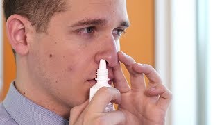 Mayo Clinic Minute Combat allergies like a pro by learning how to use your nasal spray properly [upl. by Garlanda]