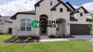 Chesmar Homes  San Antonio  The Brisbane Floor Plan [upl. by Deeyn689]