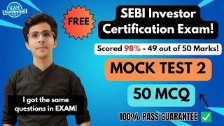 NISM SEBI Investor Certification Exam Mock Test 2 nismexampreparation nismnobita nismexam sebi [upl. by Nerfe]