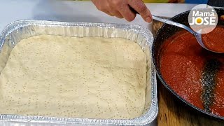 Receta De Masa Para Pizza Esponjosa Al Estilo De Mama Jose [upl. by Mireielle78]