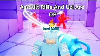 Assault Rifle And Uzi Are Op Roblox RIVALS [upl. by Triny]