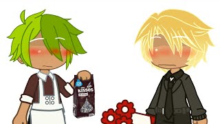 want a kiss  gacha club  herb x sparkling  cookierunkingdom [upl. by Kleiman]