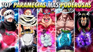 Las 20 PARAMECIAS más PODEROSAS de ONE PIECE AKUMA NO MI [upl. by Alysia]