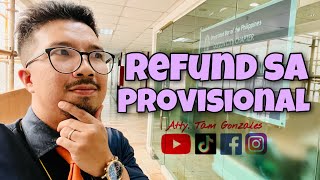 REFUND BAIL SA PROVISIONAL DISMISSAL 176 [upl. by Buke]