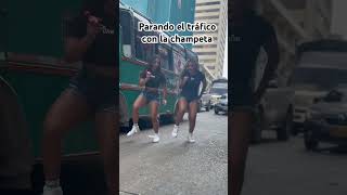 baile colombia champeta champetachallenge viral dance [upl. by Ardnaskela157]