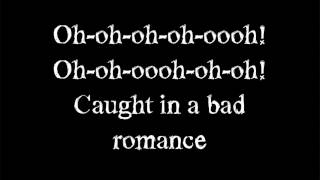 lady gaga  Bad Romance  Lyrics on screen [upl. by Zoarah848]