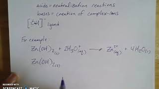 Amphoteric Hydroxides [upl. by Ardenia]