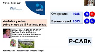 Verdades y Mitos sobre el uso del IBP a largo plazo Dr William Otero [upl. by Patsy]