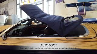 AUTOBOOT  Boat with Audi A4 Interior [upl. by Sarita79]