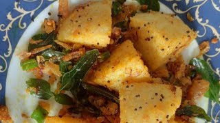 Fried Masala Idli RecipeMasala IdliHow to make Idli FryEasy and Quick Tea Time Snack [upl. by Sadira]