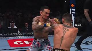 Epic Knockouts Ilia Topuria vs Max Holloway – MustSee Highlights [upl. by Derfiniw]