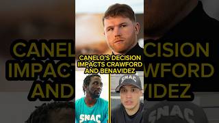 Crawford Benavidez AFFECTED by Canelo Moving to 175 [upl. by Anitsuga]