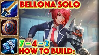 SMITE HOW TO BUILD BELLONA  Bellona Solo  How To  Guide Season 7 Conquest Miss Senshi Smite [upl. by Ycart]