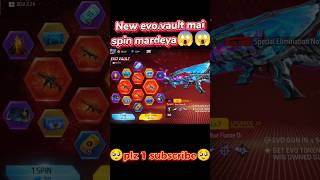 New evo vault mai spin mardeya😱😱shorts viralshort trending gaming freefire shortsfeed support [upl. by Salzhauer655]