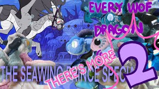 PART2 Making Every Wings of Fire Dragon into a Plush 28 Unnamed Seawing Princes Special [upl. by Sirovart]