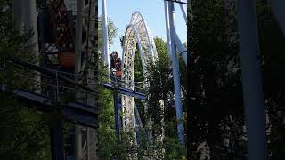 Classic Looping Coaster  Sooperdooperlooper at Hersheypark [upl. by Ardnazxela]