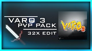 Varo 3 Resource pack • 32x Pvp Texture pack  zulp [upl. by Clorinda656]