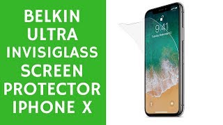 Belkin Invisiglass iPhone X Screen Protector Review  6 Months In [upl. by Nivlag152]