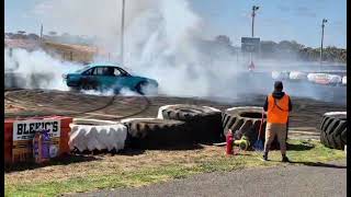 1TUFFVN skid 2  sunraysia burnouts fun day [upl. by Kellene]