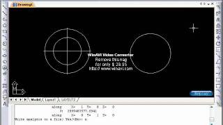 Mass Properties and creating Region in ZWCAD [upl. by Lotus635]