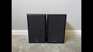 JBL 500 Home 2 Way Bookshelf Speakers [upl. by Nasas]