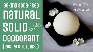 How to Make a DIY Solid Deodorant from Natural Ingredients [upl. by Strang]