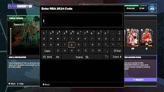 NBA 2K24 MYTEAM SEASON 8 NEW LOCKER CODE [upl. by Dorran]