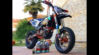 KTM EXC 450  OIL CHANGE [upl. by Saunder651]