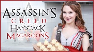 ASSASSINS CREED HAYSTACK MACAROONS  NERDY NUMMIES [upl. by Garbers]