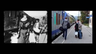 ONE FILM  ONE SHOT 10 Arrival of Two Trains at La Ciotat Station [upl. by Edmea]