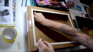 DIY How to make a cheap Lightbox By Apatche Revealed [upl. by Prudy911]