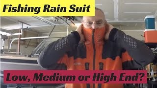 Fishing Rain Suit  LowEnd Medium or HighEnd [upl. by Savihc]