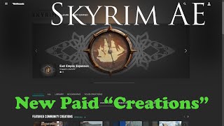 Bethesda Just added NEW PAID MODS to Skyrim [upl. by Holden]