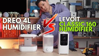 LEVOIT 25L Classic 160 Humidifier vs DREO 4L  Unboxing amp Review [upl. by Nella]