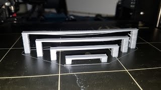 Bridging Test on Prusa I3 MK2 [upl. by Kiley]