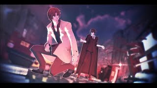 【MMD文スト】脱獄（織＆太）／ SNOBBISM（森＆太）※twitter size [upl. by Whitehouse]