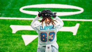 WR Chase Claypool Makes His FIRST Reception As A Dolphin  2023 Week 8 vs Patriots [upl. by Elehcin875]