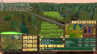 Railroad Tycoon 3 08  Germantown USA 44 [upl. by Carberry]