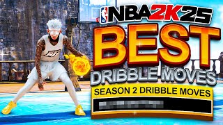 FASTEST DRIBBLE MOVES amp COMBOS in NBA 2K25 BEST DRIBBLE MOVES amp ANIMATIONS SEASON 2 NBA 2K25 [upl. by Marden]