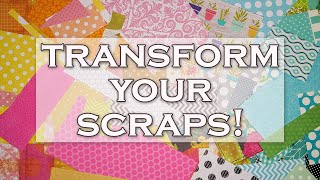 Transform Your Scrapbook Paper Scraps Easy DIY Mixed Media Art Collage Techniques [upl. by Atinat180]