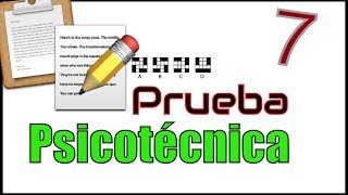 ✅ PRUEBA PSICOTÉCNICA  Ejemplo 07  figuras razonamiento 🔴 [upl. by Deering591]