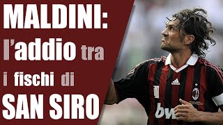 Paolo Maldini laddio a San Siro e la contestazione della Curva Sud [upl. by Sumetra]