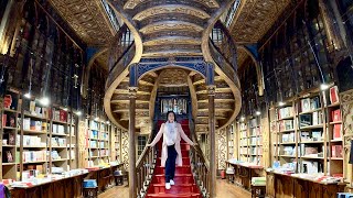 Livraria Lello  A most Beautiful Bookshop [upl. by Ruella514]