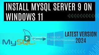 Easy MySQL Server Latest Version Installation Tutorial on Windows and Create Sample Database [upl. by Bekaj]