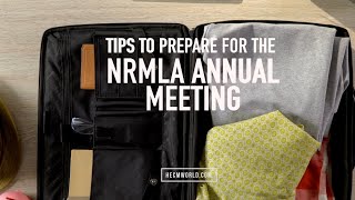 5 Tips to Prepare for NRMLAs Annual Meeting Fridays Food for Thought [upl. by Coonan]