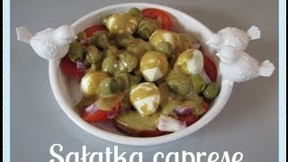 Sałatka Caprese  lekka kolacja [upl. by Atnes743]