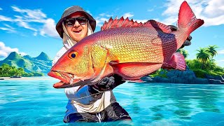 Catching Huge Tropical Fish with Lures [upl. by Sage]