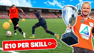 I GOT PAID £££ FOR EVERY SKILL IN REAL GAME 🤩💰 [upl. by Ajtak775]